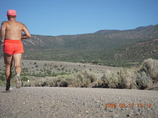 3 6mc. Adam - run from Kathe's and Reggie's place in Central, Utah - back