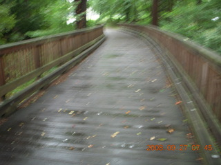 Shore AC XC - Thompson Park - wooden bridge
