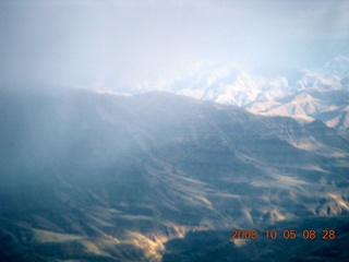 42 6n5. aerial - Washington, Idaho, Oregon flight - Snake River canyon - Hells Canyon