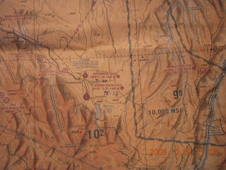 sectional chart of Joseph, Oregon, area