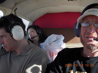 John, Kevin, and Adam flying in N4372J