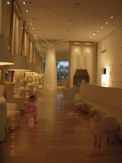 Mondrian Hotel lobby