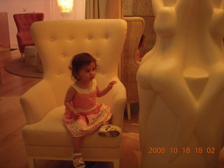 Mondrian Hotel lobby, Abigail