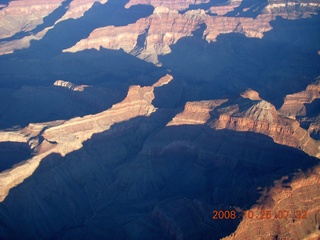 32 6nr. aerial - Grand Canyon just after sunrise