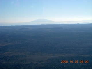 1028 6nr. aerial - Navajo Mountain from north of Grand Canyon