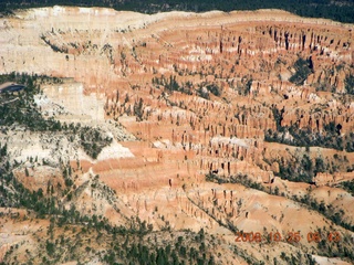 aerial - Bryce Canyon amphitheater