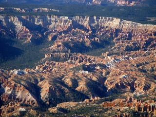 aerial - Bryce Canyon amphitheater