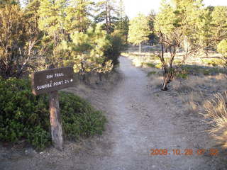 43 6ns. Bryce Canyon - rim trail from fairyland to sunrise