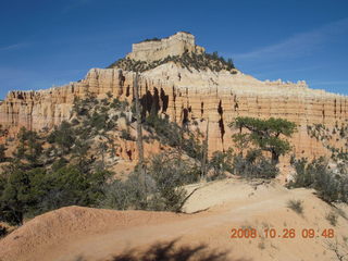 Bryce Canyon - Fairyland trail -  bow of Boat Mesa