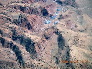 1035 6ns. aerial - cliffs north of Grand Canyon