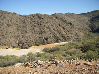 Bagdad run - stream at canyon bottom