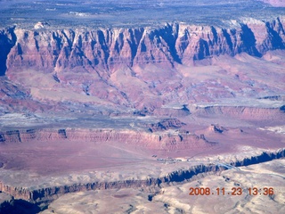 1083 6pp. aerial - Grand Canyon - east end, Marble Canyon Airport (L41)
