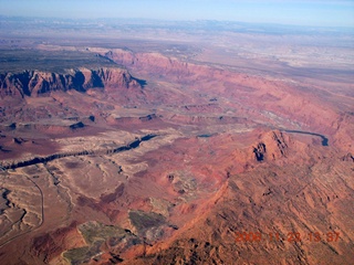 1087 6pp. aerial - Grand Canyon - east end, Marble Canyon