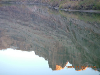 view from new Colorado River bridge in Moab