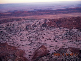 pre-dawn plants at canyonlands airport (cny)