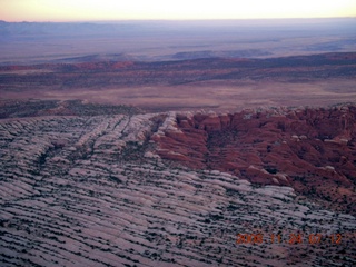 aerial - Utah east of Canyonlands