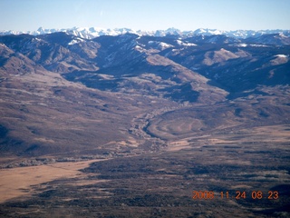 65 6pq. aerial - Black Canyon of the Gunnison