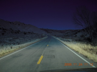 road from Montrose to Black Canyon of the Gunnison National Park