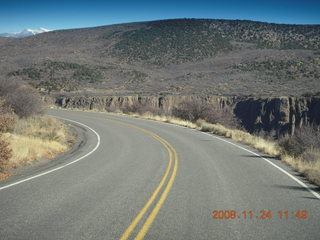 156 6pq. Black Canyon of the Gunnison National Park road