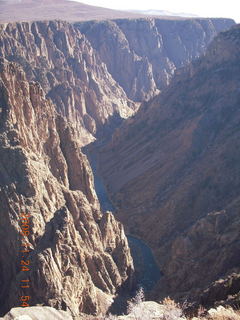 Black Canyon of the Gunnison National Park view - river