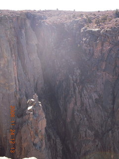 197 6pq. Black Canyon of the Gunnison National Park view