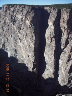 Black Canyon of the Gunnison National Park overexpose view (artsy)