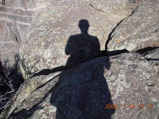 Black Canyon of the Gunnison National Park my shadow