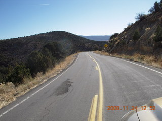 234 6pq. Black Canyon of the Gunnison National Park road