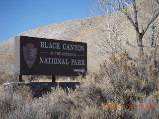 Black Canyon of the Gunnison National Park view - river