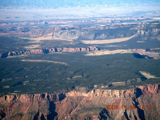 aerial - Colorado canyon