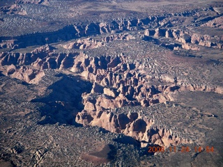 aerial - Colorado canyon