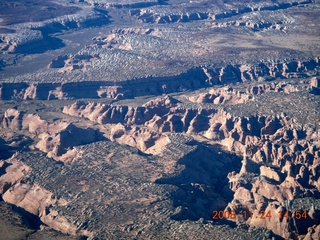 aerial - Colorado canyon