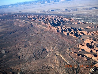 aerial - Colorado canyon