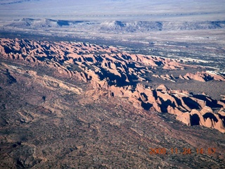 aerial - Colorado canyon