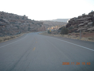 road to Canyonlands