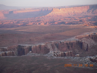 canyonlands relief map in visitor center