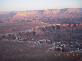 332 6pq. Canyonlands Grandview at sunset