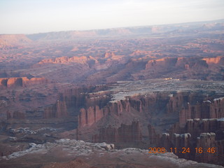 Canyonlands Grandview at sunset