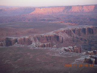 Canyonlands Grandview at sunset