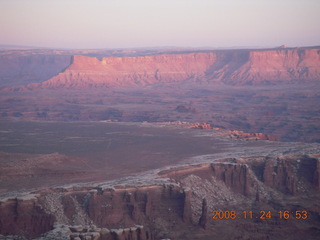 Canyonlands Grandview at sunset