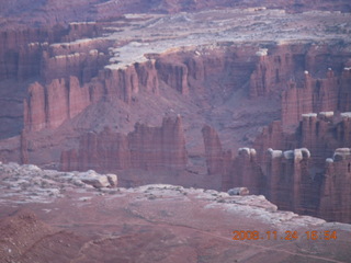 349 6pq. Canyonlands Grandview at sunset