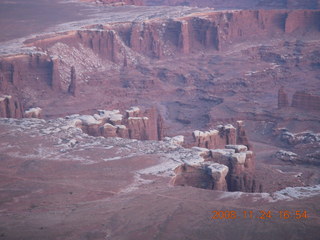 351 6pq. Canyonlands Grandview at sunset