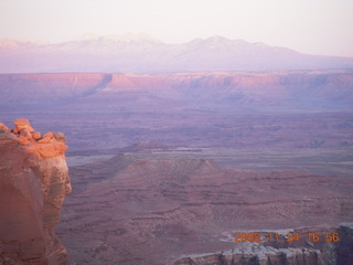 352 6pq. Canyonlands Grandview at sunset