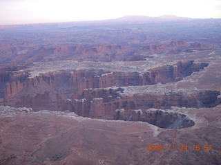 355 6pq. Canyonlands Grandview at sunset