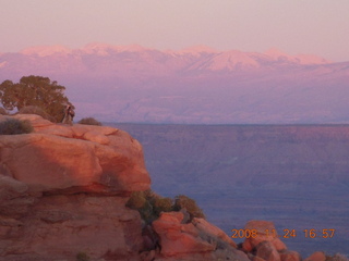 Canyonlands Grandview at sunset