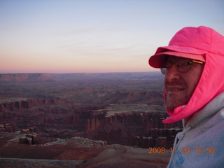 Canyonlands Grandview at sunset