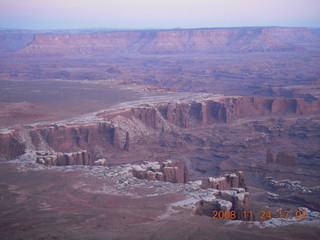 Canyonlands Grandview at sunset