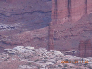 Canyonlands Grandview at sunset + Adam