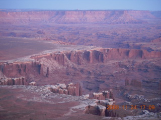 379 6pq. Canyonlands Grandview at sunset