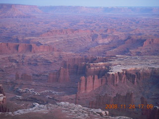 Canyonlands Grandview at sunset